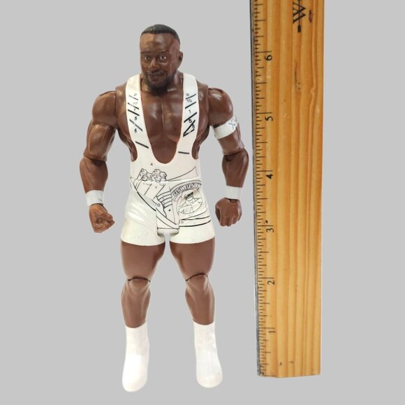 WWE Big E Action Figure Wrestling 6.25" Wrestler Series 115 2018 Mattel - Picture 11 of 11